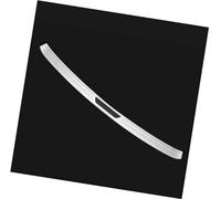 MUEOSI Car Rear Bumper Protector Sill, for MG, HS 2018 2019 Trunk Tread Plate Trim Trunk Rear Guard Tread Plate Styling Rubber Rear Bumper Guard(BLACK 1)