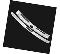 MUEOSI Car Rear Bumper Protector Sill, for MG, HS 2018 2019 Trunk Tread Plate Trim Trunk Rear Guard Tread Plate Styling Rubber Rear Bumper Guard(BLACK 3)