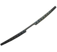 MUEOSI Car Rear Bumper Protector Sill Stainless Steel Trunk Rear Guard Tread Plate Trim, for Peugeot, 3008 2013 2014 2015 2016 Rubber Rear Bumper Guard