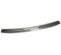 MUEOSI Car Rear Bumper Protector Sill Trunk Rear Guard Tread Plate Cover Trim Sticker, for Mitsubishi, for Outlander 2023 2024 Rubber Rear Bumper Guard(Silver)
