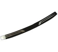 MUEOSI Car Rear Bumper Protector Sill Trunk Rear Guard Tread Plate Cover Trim Sticker, for Mitsubishi, for Outlander 2023 2024 Rubber Rear Bumper Guard(Black)