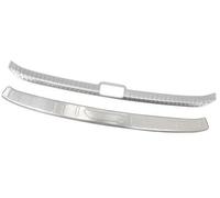 MUEOSI Car Rear Trunk Bumper Protector Cover, for ES 250 350 300h 2019 2020 2021 2022 Tailgate Door Sill Guard Plate Trim Rubber Rear Bumper Guard(Silver)
