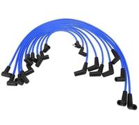 MUEOSI Car Spark Plug Coil Wires Ignition Coil Harness Cable, for ford, for F-150, 1979-1995 5.0L 5.8L SBF 302 Pack of 10 Ignition Cable Set