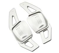MUEOSI CNC Auto Steering Wheel Shift Paddle Shifter Extension, for VW, for Gold 7 7.5 MK7 MK7.5, for Tiguan, for Passat, B8, for ARTEON, for Atlas Car Accessories Car Paddle Shifters(Silver)