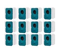 MUEOSI Dust Bag, for Samsung, BESPOKE VS20A95923W Jet Cordless Stick Vacuum Cleaner Dust Collecting Box Garbage Bag Replacement Parts dust collector(Size:12pcs)