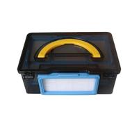 MUEOSI Dust Box Bin, for ILIFE, V5s V3 V5 V5s pro V50 Robot Vacuum Cleaner Parts Accessories Hepa Filter X1+Efficient Filter X1 dust collector