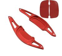 MUEOSI for 2019-2023, for Mazda, 3, for Hatchback, for SKYACTIV X, for Sedan, for AXELA CX-30 MX30 Car Steering Wheel Paddle Shift Extension Shifters Sticker Car Paddle Shifters(RED)