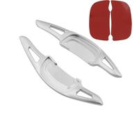 MUEOSI for 2019-2023, for Mazda, 3, for Hatchback, for SKYACTIV X, for Sedan, for AXELA CX-30 MX30 Car Steering Wheel Paddle Shift Extension Shifters Sticker Car Paddle Shifters(Silver)