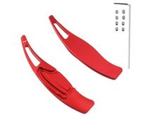 MUEOSI for Civic, Tourer FK2, for Saloon FB7 CR-V 2013 N-ONE N-WGN Car Steering Wheel Paddle Shift Extension Quick Shifters Sticker Car Paddle Shifters(RED)