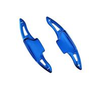 MUEOSI for Ford, for Explorer, MK6 ST-Line XLT Sport ST Plug-in, for Hybrid 2020 2021 2022 Car Steering Wheel Paddle Shifter Extension Car Paddle Shifters(Blue)