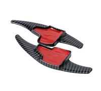 MUEOSI , for Ford, for Focus, 2015-2019, for Ecosport, 2018 2019, for Kuga, 2016-2019 2pcs ABS Sport Carbon Fiber Steering Wheel Shift Paddle Car Paddle Shifters