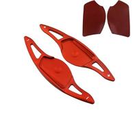 MUEOSI for Hyundai, for Genesis, G90 EQ900 2016 2017 2018 2019 2020 2021 Car Steering Wheel Shifter Paddle Extension Stickers Accessories Car Paddle Shifters(RED)