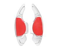 MUEOSI for Infiniti, QX50 QX55 QX60 2022, for Essential, for Luxe, for Sensory Car Steering Wheel Paddle Shifter Extension Gear Sticker Accessories Car Paddle Shifters(Style 1 Silver)