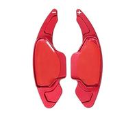 MUEOSI for Infiniti, QX50 QX55 QX60 2022, for Essential, for Luxe, for Sensory Car Steering Wheel Paddle Shifter Extension Gear Sticker Accessories Car Paddle Shifters(Style 1 Red)