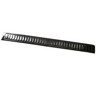 MUEOSI For Land, for Rover, for Defender 110 2020-2023 Rear Bumper Protector Guard Tailgate Trunk Door Guard Stainless Steel Trim Rubber Rear Bumper Guard(BLACK 4)