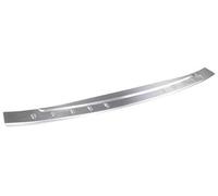 MUEOSI For Land, for Rover, for Range, for Rover, for Evoque 2012-2018 Stainless Steel Car Outside Rear Bumper Protector Sill Plate Rubber Rear Bumper Guard