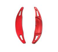 MUEOSI for Mercedes-Benz, 2015+ A35 A45 A45S CLA45 S CLA35 Shooting Brake Shifter Paddle Extend Car Steering Wheel Gear Stickers Car Paddle Shifters(Red)