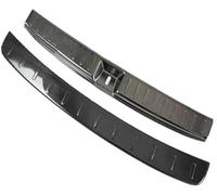 MUEOSI For Mercedes, for Benz, GLB-Class X247 GLB180 200 220 2019-2023 Rear Bumper Protector Sill Trunk Tread Plate Cover Trim Rubber Rear Bumper Guard(BLACK 2pcs Black)