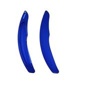 MUEOSI for Mitsubishi, for Lancer, for Outlander PHEV Pajero, for Sport RVR ASX, for Delica D:5 L200 Car Steering Wheel Shifter Paddle Extender Sticker Car Paddle Shifters(Type B Blue)