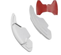 MUEOSI for Mitsubishi, for Outlander 2022, for Outlander PHEV 2023 SEL LS ES Car Steering Wheel Shifter Paddle Extension Accessories Car Paddle Shifters(Silver)