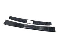 MUEOSI For Mitsubishi, for Pajero Sport, for Montero, for Shogun Sport 2020-2023 Rear Trunk Bumper Plate Protector Guard Cover Rubber Rear Bumper Guard(Black)