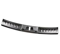 MUEOSI For Range, for Rover, for Range, for Rover, for Evoque L551 2019 2020 Rear Bumper Plate Protect Cover Stainless Steel Accessories Rubber Rear Bumper Guard(Black)