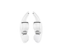 MUEOSI for Skoda, for Scala, for Superb, for Combi RS Iv, for Scout, for Octavia, for Fabia VRS MK3, for Kamiq Car Steering Wheel Extend Shifters Gear Paddles Car Paddle Shifters(Silver)