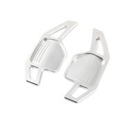 MUEOSI for Skoda, for Superb Combi, for Elegance 3T, for Fabia, for Octavia, MK2 A5 1Z Combi RS Car Steering Wheel Extend Shifters Gear Paddles Stickers Car Paddle Shifters(Silver)