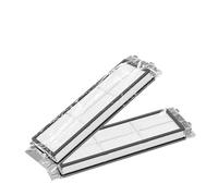 MUEOSI For Xiaomi, 1s MI Robot Vacuum 2, for Roborock, S50 S51 S5 Vacuum Cleaner Parts Accessories HEPA Filter Side Brush Main Brush Dust box dust collector(Size:2PCS)