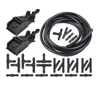 MUEOSI Front Windshield Washer Wiper Spray Jet Water Nozzle Hose Pipe 6RD955985, for VW, for Passat B5, for Golf, for Jetta MK4, for Bora, for POLO, for Beetle, for Seat Windscreen Washer Nozzle(With
