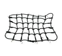 MUEOSI Luggage Roof Rack Net D90 D110, for Traxxas, TRX-4 Trx4 Rc Car 1/10 Scale RC Rock Crawler Car Roof Luggage Rack(Black)