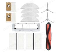 MUEOSI Main/Side Brush HEPA Filter Mop Cloth Dust Box Dust Bag, for Xiaomi, Lydsto R1 / R1A / R1 Pro / S1 Robot Vacuum Cleaner Parts dust collector(Size:White Set 10)
