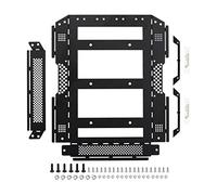 MUEOSI Metal Luggage Roof Rack Carrier 1/24 RC Crawler Car, for Axial, SCX24 AXI00002T1 AXI00002T2 2019, for Jeep, Wrangler JLU CRC Car Roof Luggage Rack