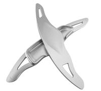 MUEOSI Paddle Shifter, for Genesis, G70 IK 2018 2019 2020 2021 2022 Car Steering Wheel Gear Extension Sticker Car Styling Accessories Car Paddle Shifters(Silver)