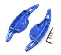 MUEOSI Paddle Shifter, for Hyundai, Palisade LX2 Nexo 2018 2019 2020 2021 2022 Car Steering Wheel Gear Extend Sticker Car Accessories Car Paddle Shifters(Black Blue)
