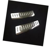 MUEOSI Rear Bumper Protector, for Infiniti, QX50 2018 2019 Stainless Steel Car Trunk Inner Door Sill Plate Cover Protection Trim Rubber Rear Bumper Guard(Silver)