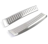 MUEOSI Rear Bumper Protector Trunk Sill Plate Cover Protection Sticker Plate Trim, for Mazda, CX-5 CX5 CX 5 2017 2018-2022 Rubber Rear Bumper Guard(Silver)