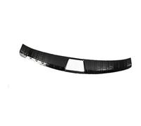 MUEOSI Rear Trunk Bumper Cover Trim Tailgate Inner Door Sill Plate Accessories, for Subaru, for, forester, SK 2018 2019 Rubber Rear Bumper Guard(Black 2)