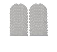 MUEOSI Robot Vacuum Cleaner Water Tank Cleaning Cloth Dust Filter Box, for Xiaomi, Mijia 1C STYTJ01ZHM Home Replacement, for Xiaomi, Spare Part dust collector(Size:20pcs mop cloth)