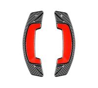 MUEOSI Shifter Paddle, for Land, for Rover, for Discovery, for Sport, for Range Rover, Velar, for Evoque 2021 2022 MHEV Car Steering Wheel Extension Stickers Car Paddle Shifters(Black)