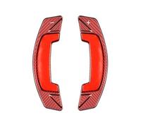 MUEOSI Shifter Paddle, for Land, for Rover, for Discovery, for Sport, for Range Rover, Velar, for Evoque 2021 2022 MHEV Car Steering Wheel Extension Stickers Car Paddle Shifters(Red)