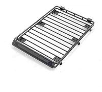 MUEOSI Tube Metal Roof Rack/Luggage Plate, for Axial Racing - SCX10 III, for Jeep, WRANGLER - Rc Car Roof Luggage Rack(With light)