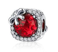 MUERDOU S925 Sterling Silver Birthstone Charm Fit Charms Bracelets and Necklaces Birthday Gifts for Woman Girl