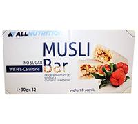 Muesli Bar + L-Carnitine, Yoghurt & Blackcurrant - 32 Bars