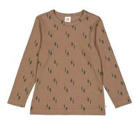 Müsli by Green Cotton Boy's Pine l/s T T-Shirt, Shade/Balance Green/Bark, 104