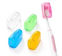 Muexoee 5-Pack Toothbrush Head Covers-Portable Plastic Toothbrush Caps
