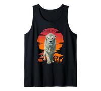 Mufasa Lion King Kiros Sunset Tank Top