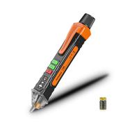 MUFASHA Voltage Tester, Non-Contact Electrical Tester with Range AC 12V-1000V/48V-1000V, Live/Null Wire Tester，Flashlight，Buzzer Alarm, Wire Breakpoint Finder