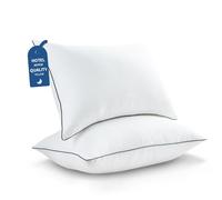 MUFEW King Size Pillows Set of 2, Ultra Thick Down Alternative Bed Pillows,Cooling Hotel Quality King Size Pillows for Back, Stomach or Side Sleepers,Neck & Shoulder Support,Machine Washable,White