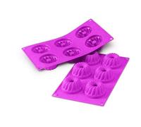 Muffin Form Guglhupf 6-er Silicone Baking Pan Cake Baking